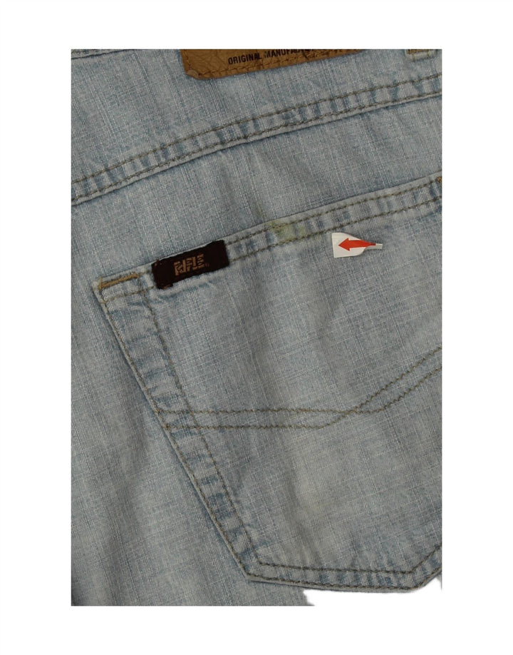 RIFLE Mens Denim Shorts W32 Medium Blue Vintage Rifle and Second-Hand Rifle from Messina Hembry 