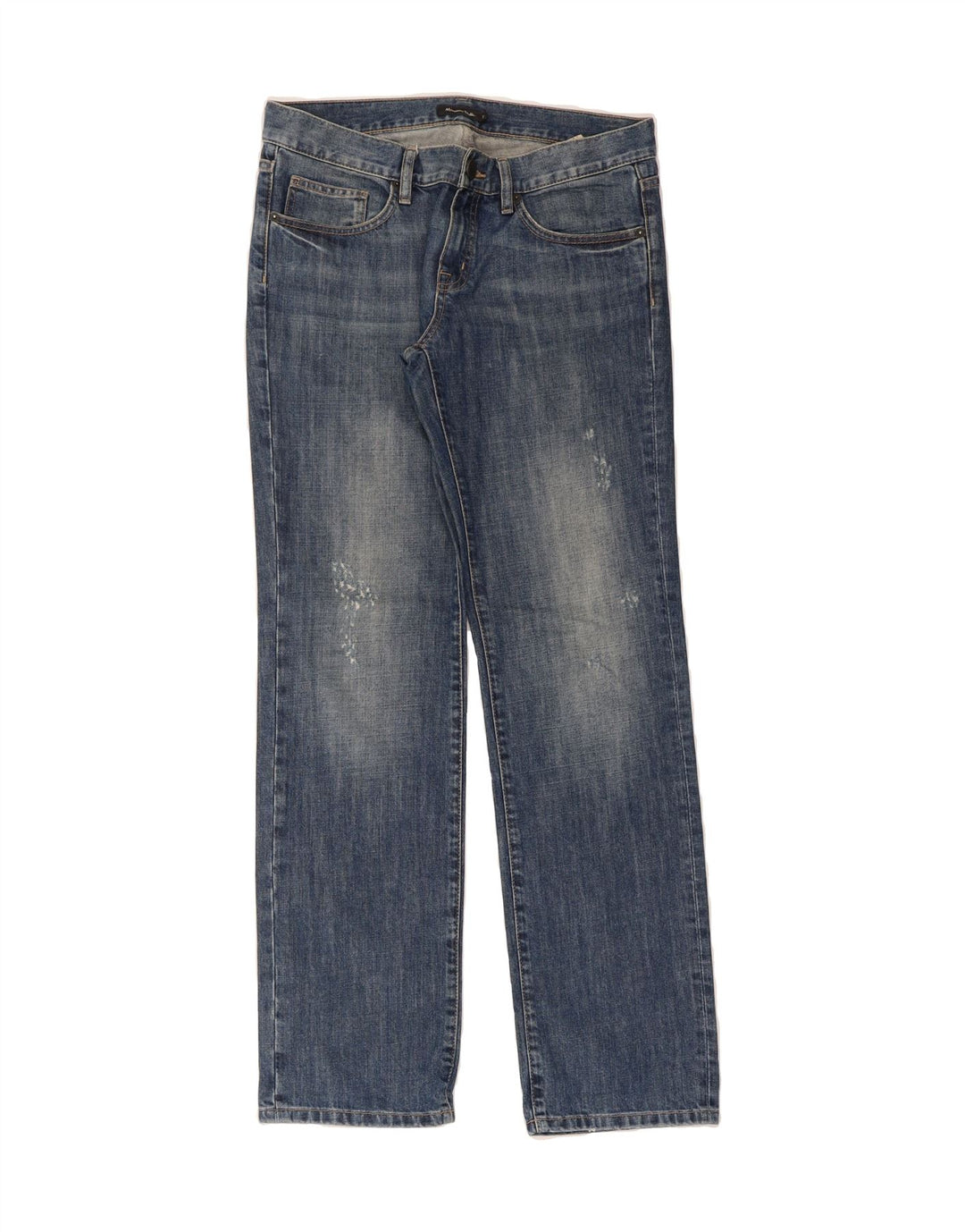 MASSIMO DUTTI Mens Distressed Jeans W38 L32 Blue Cotton Vintage Massimo Dutti and Second-Hand Massimo Dutti from Messina Hembry 