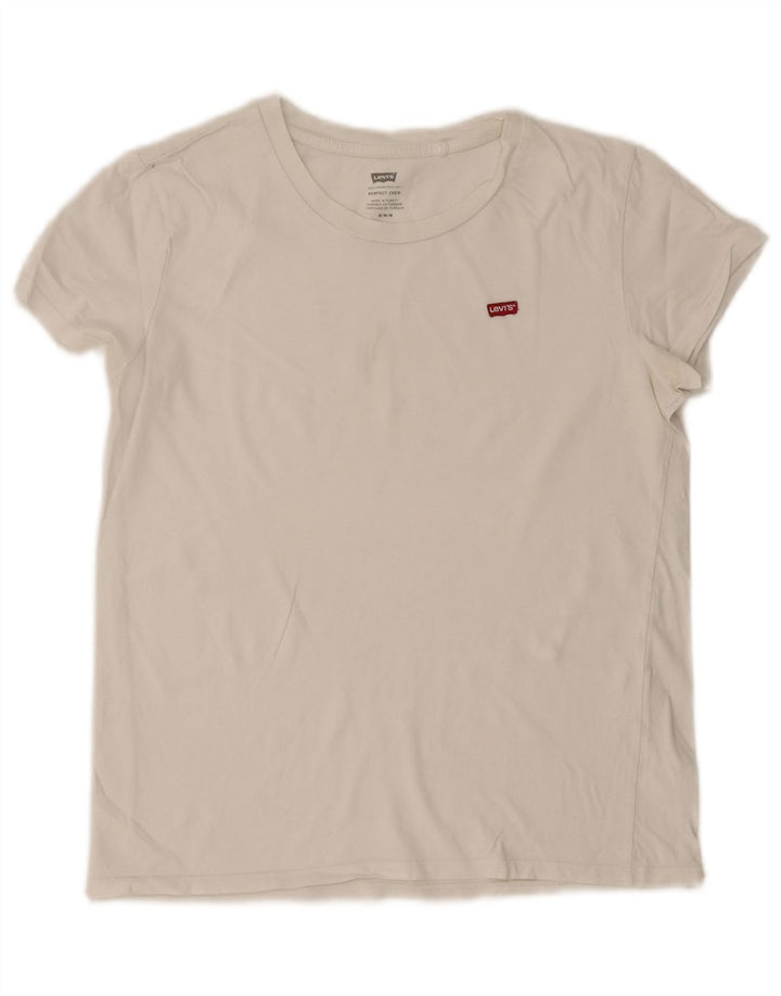 Levi's Camiseta para mujer Top UK 44 Medium White