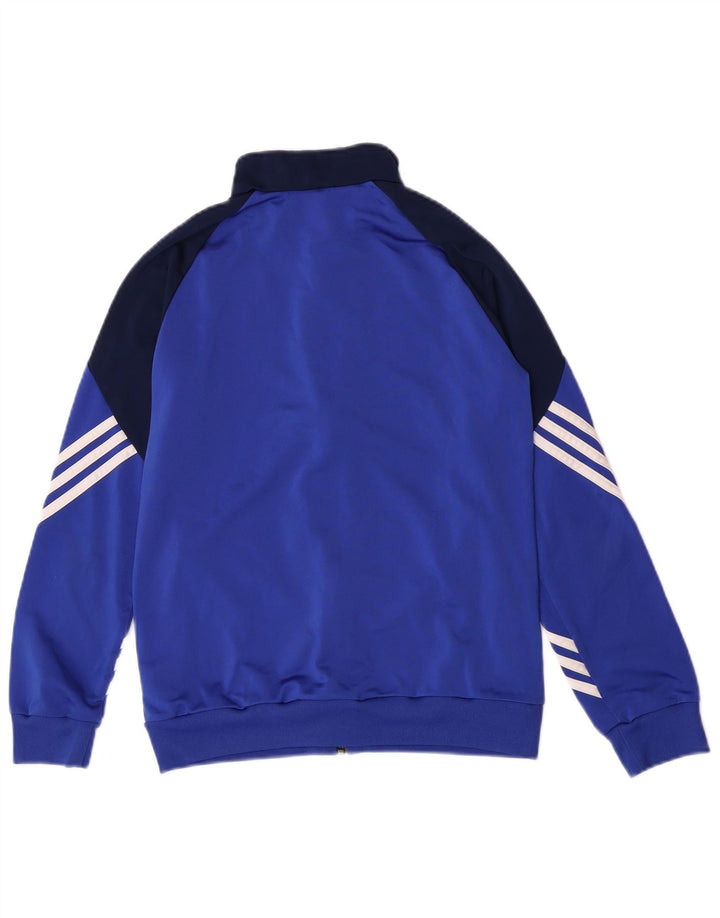 Adidas Chaqueta de chándal para niño 13-14 años XL Azul Colorblock Poliéster