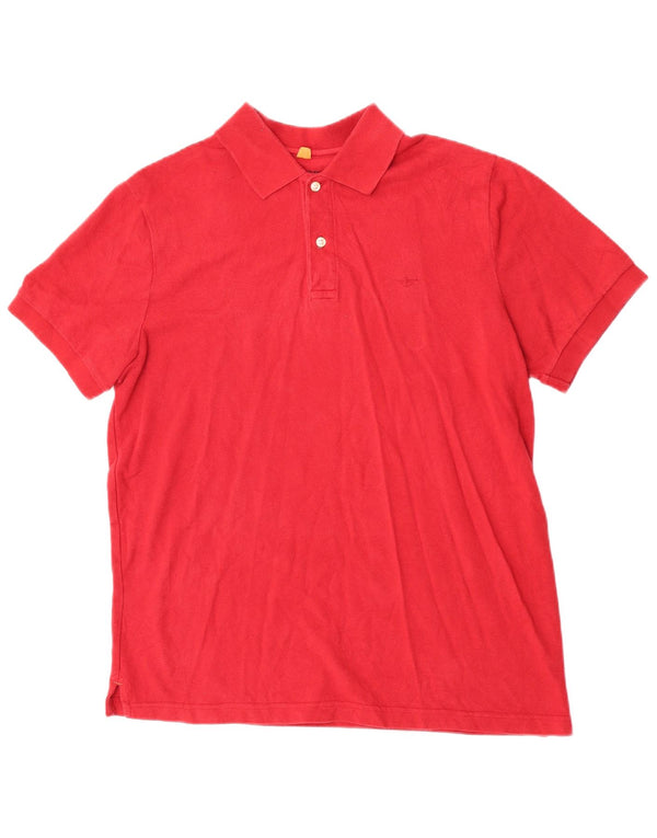 Dockers Polo Hombre Algodón Rojo Medio