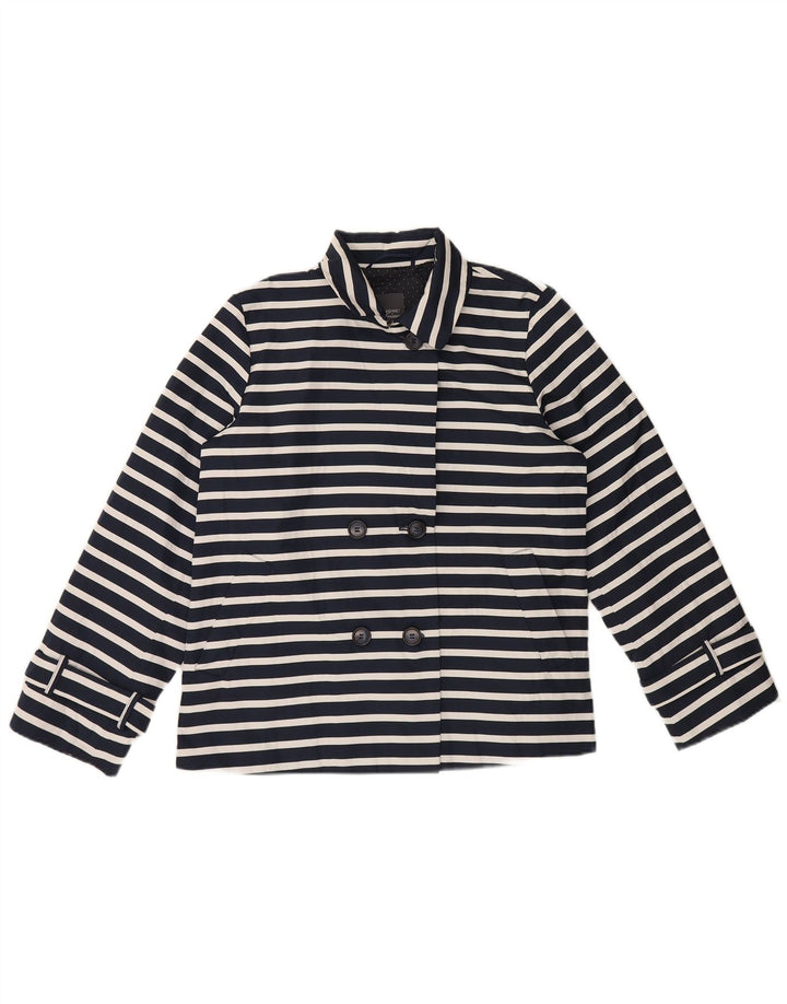 Persona By Marina Rinaldi Abrigo cruzado para mujer Talla 19 Small Navy Bl