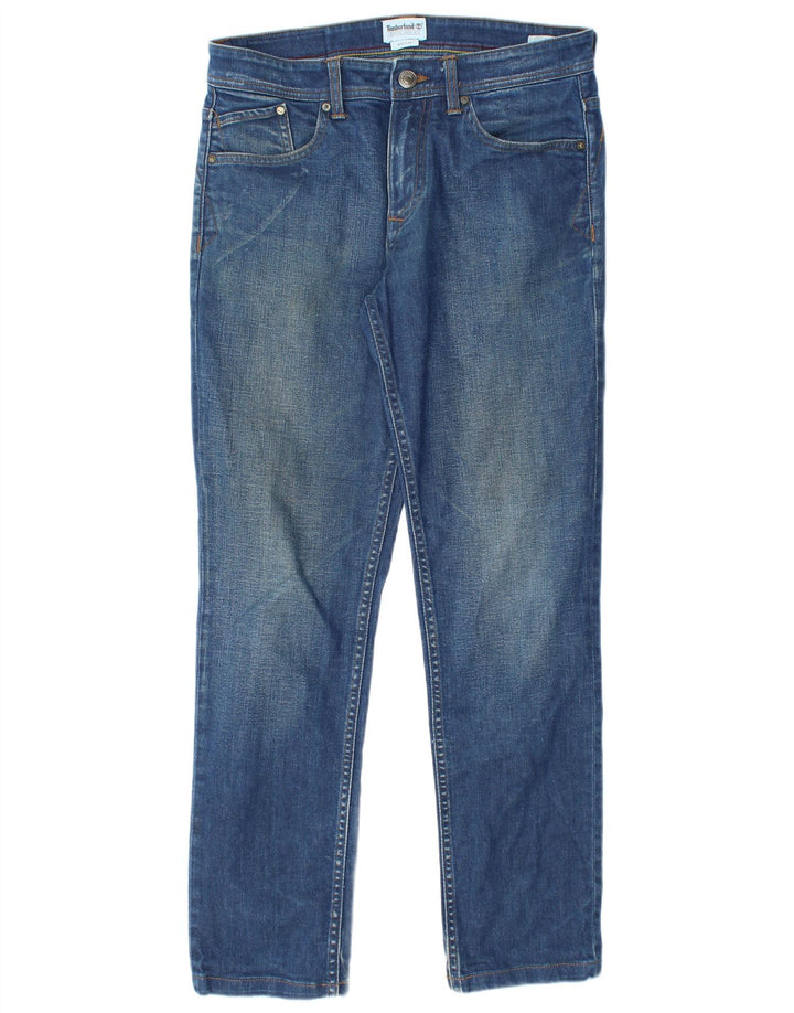 Timberland Vaqueros Slim para Hombre W32 L30 Algodón Azul