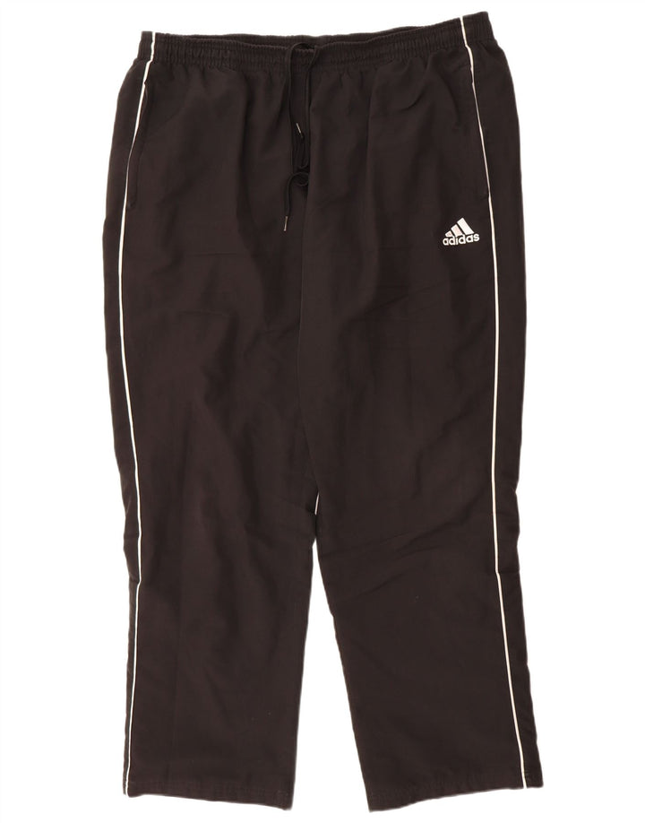 Adidas Pantalones de chándal para hombre 2XL Negro Poliéster