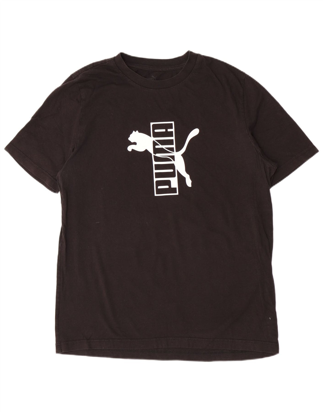 Puma - Camiseta gráfica para hombre, talla grande, color negro