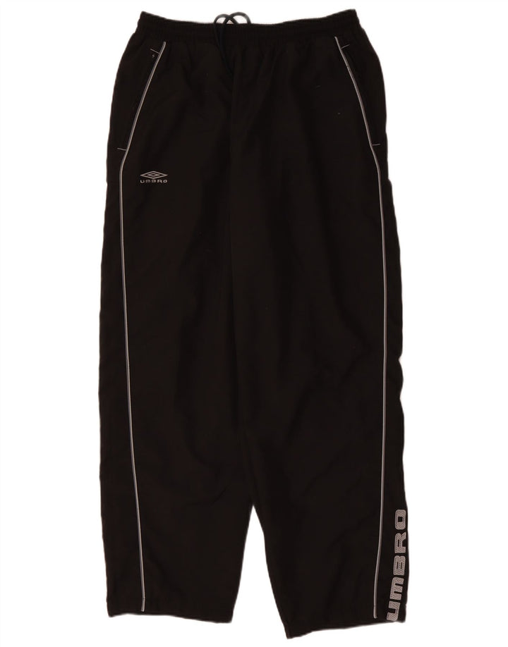 UMBRO Pantalones de chándal con estampado gráfico para hombre Joggers Large Poliéster negro
