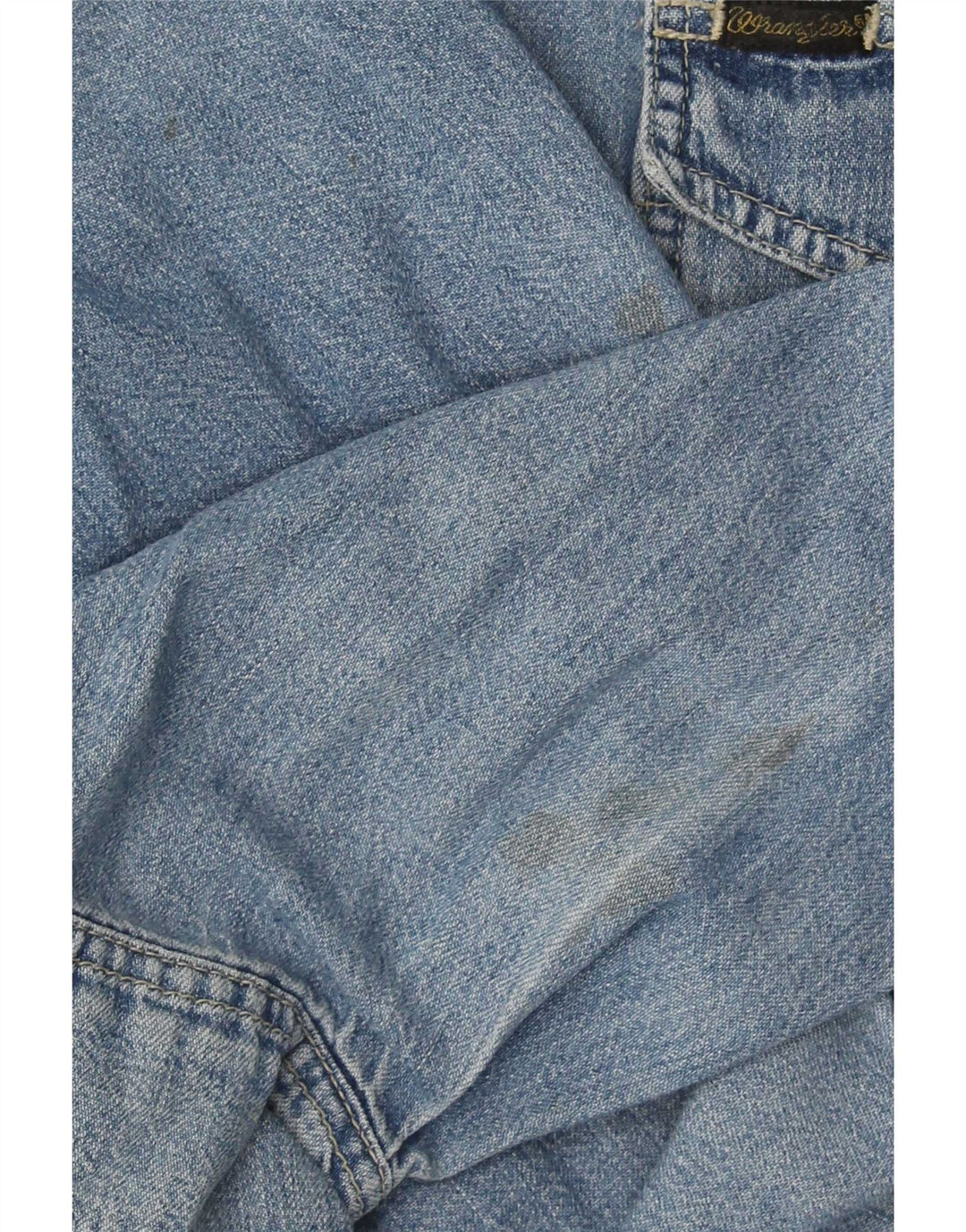 Wrangler Camisa Vaquera Occidental Para Hombre Algodón Azul Grande