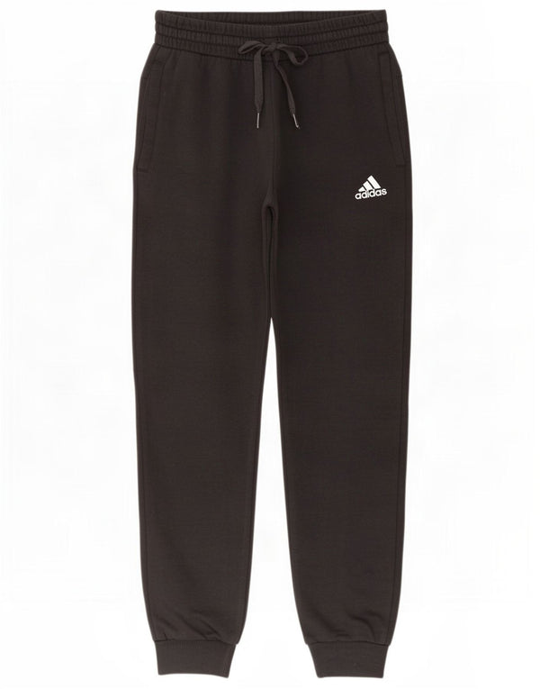 Adidas Mujer Chándal Pantalones Joggers UK 4/6 XS Negro Algodón