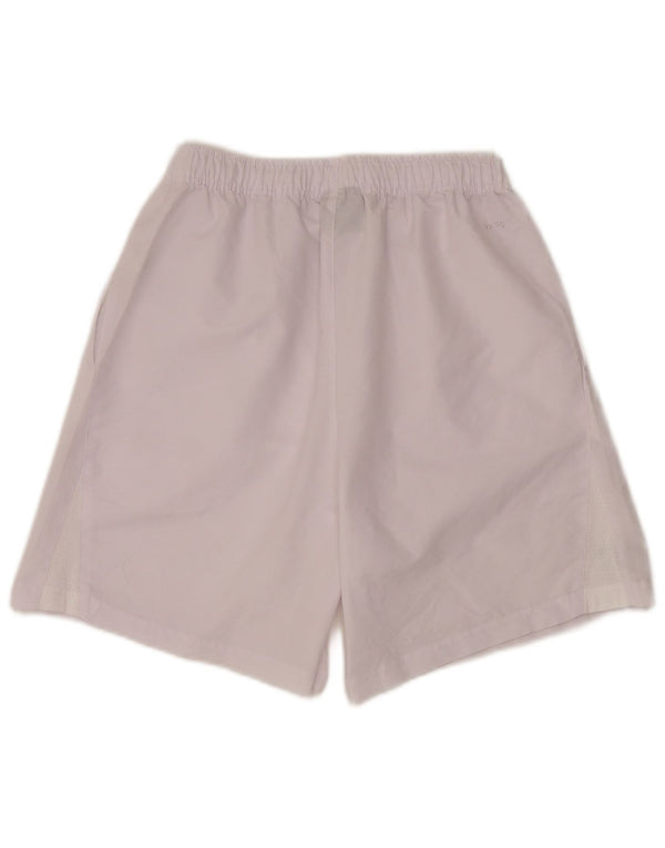 Canterbury Pantalones cortos deportivos para hombre pequeño poliéster blanco