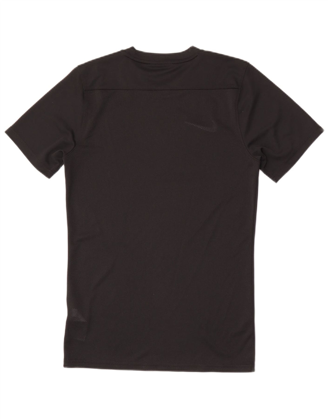 Nike - Camiseta ajustada Dri Fit para hombre, talla pequeña, poliéster negro