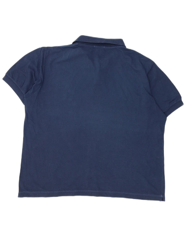 Polo Trussardi Hombre Large Azul Marino Algodón