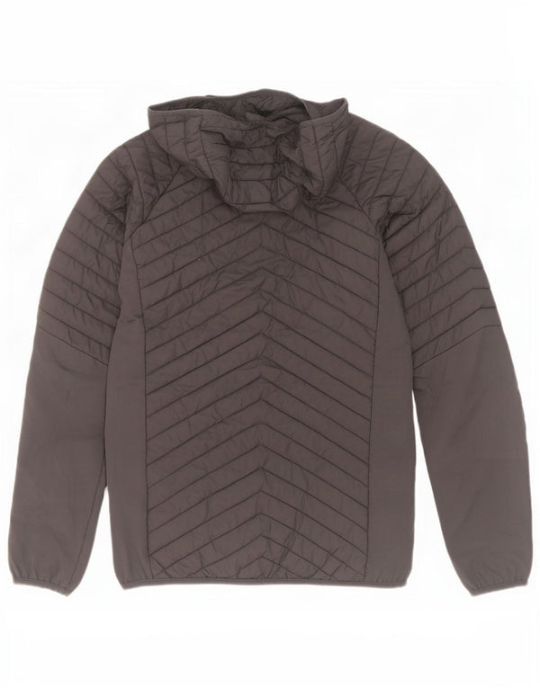 Chaqueta acolchada con capucha para hombre Mountain Warehouse ES 34 XS Poliéster gris