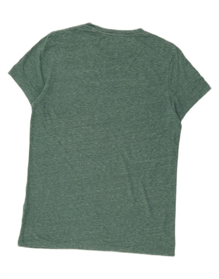Camiseta Jack Wills para hombre Top de algodón moteado verde medio