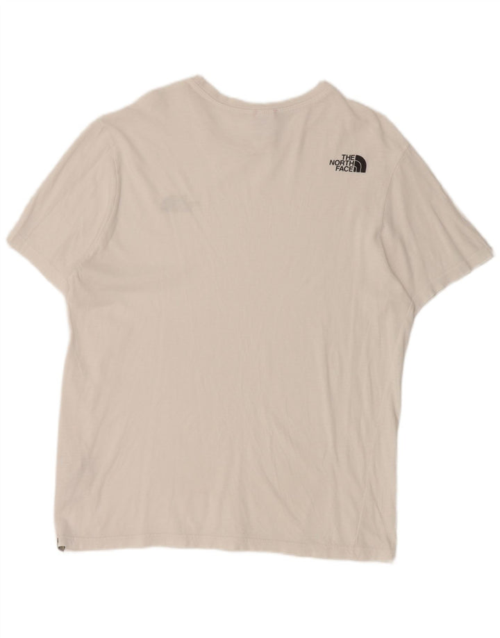 Camiseta The North Face Mujer Top Medium Blanco Algodón