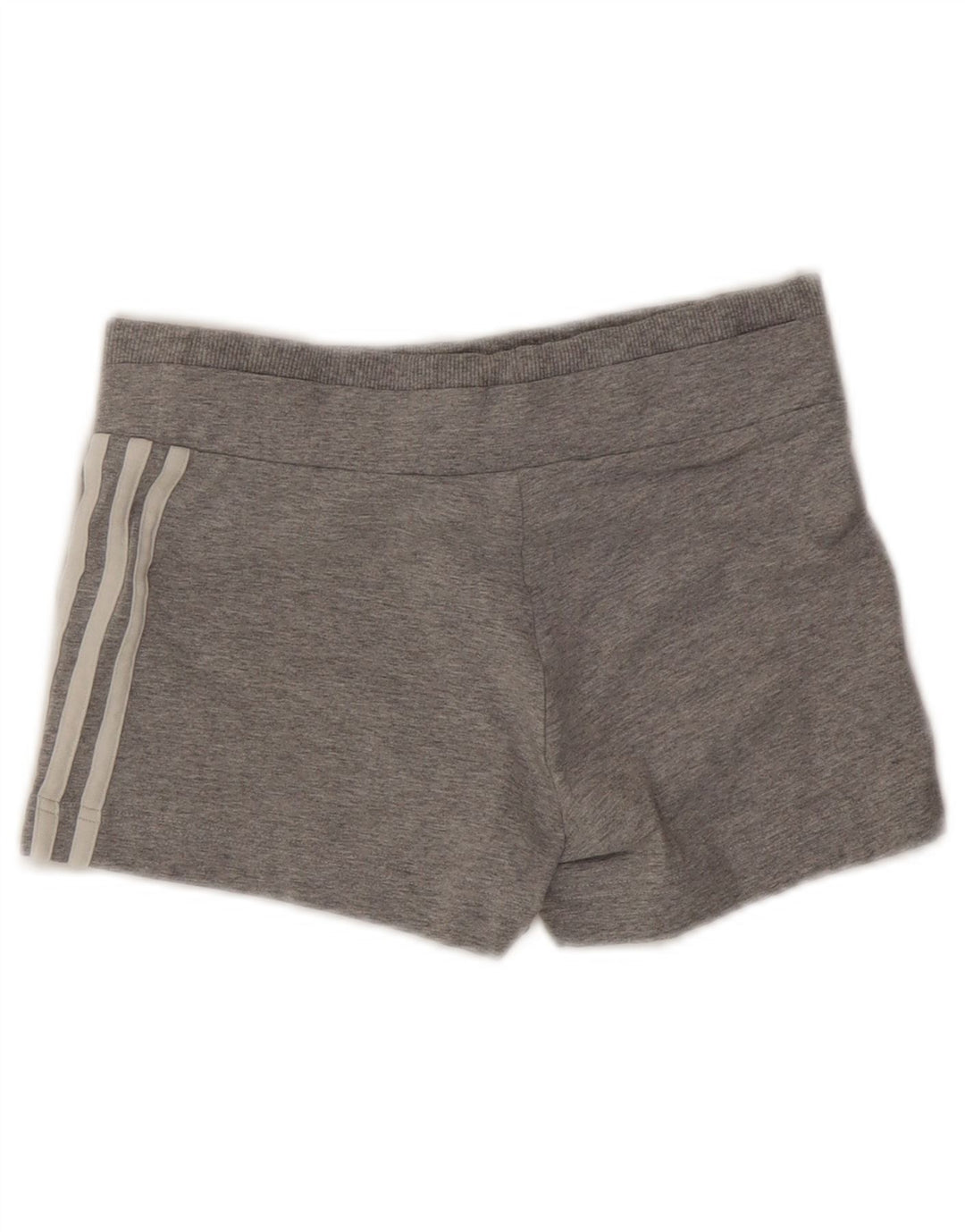 Adidas - Pantalones cortos deportivos para mujer (talla 8), color gris