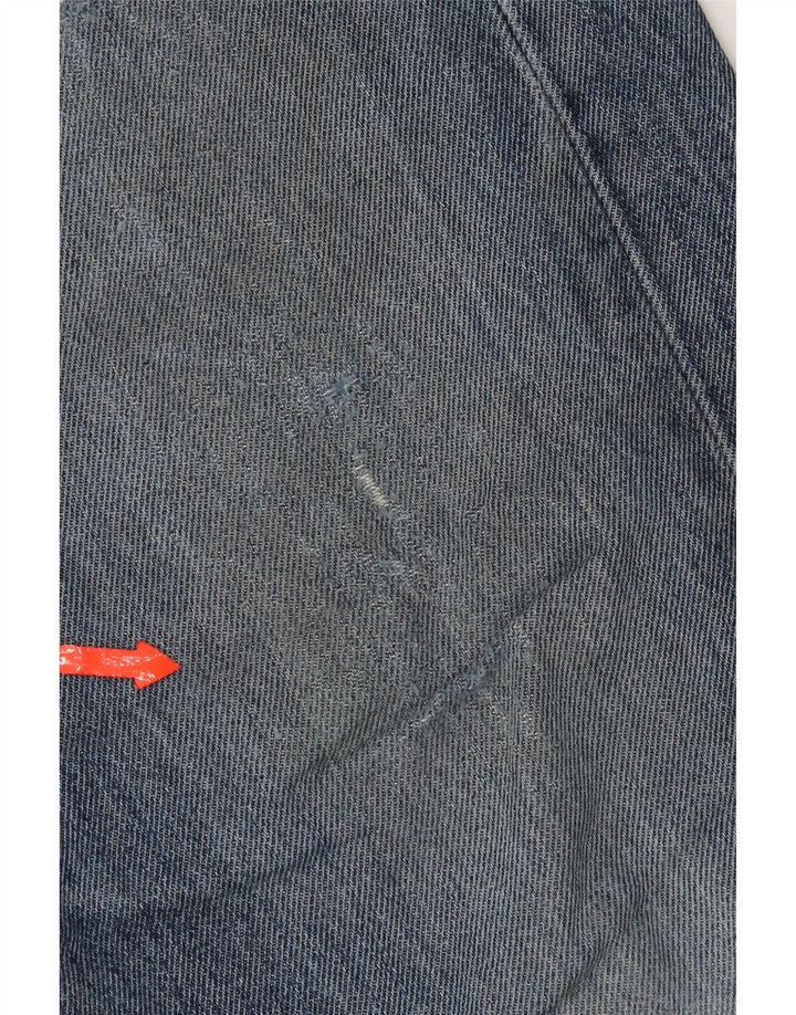 Levi's Jeans rectos desgastados 505 para hombre W33 L30 Algodón azul