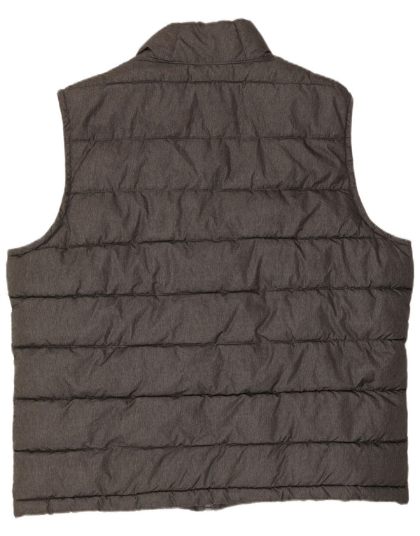 Chaleco acolchado Gap para hombre UK 42 XL Poliéster gris