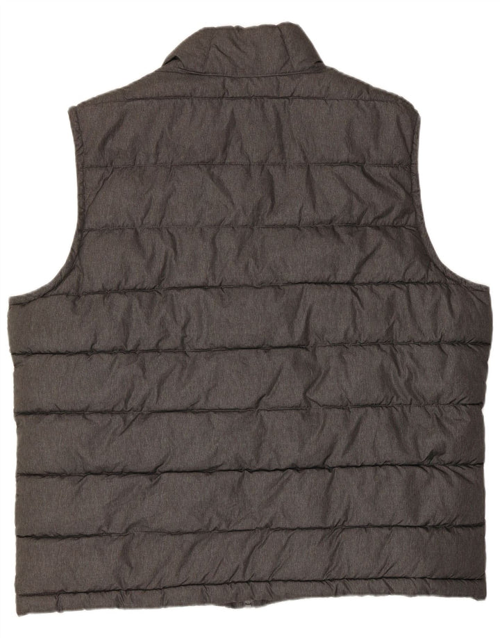 Chaleco acolchado Gap para hombre UK 42 XL Poliéster gris