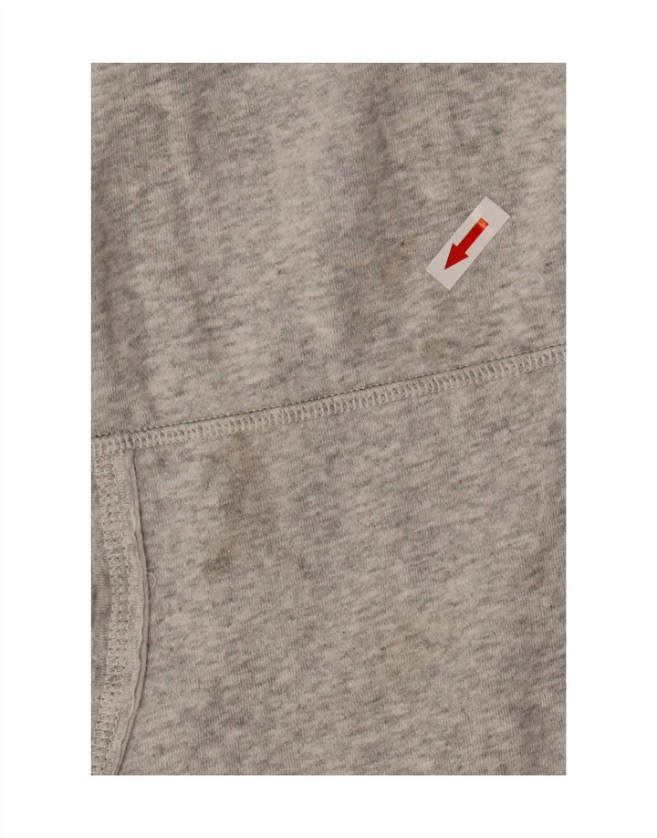 Marks & Spencer Jersey con capucha para mujer Reino Unido 12 Algodón gris medio