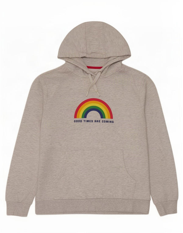 Jersey con capucha gráfico para mujer Mountain Warehouse UK 42 Gris medio moteado