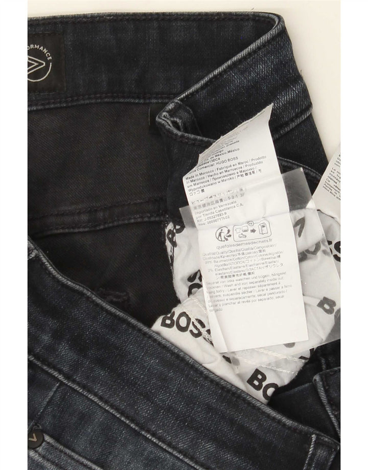 Vaqueros ajustados para mujer HUGO BOSS W34 L32 Algodón azul marino
