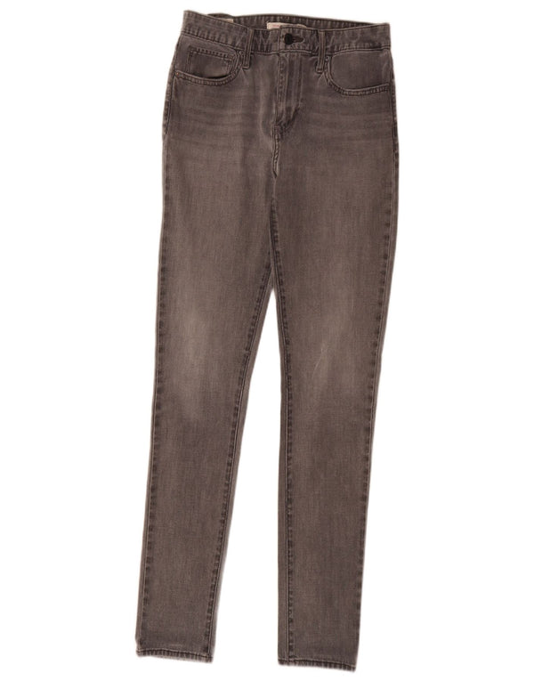 Levi's Vaqueros pitillo de talle alto 721 para mujer W27 L32 Algodón gris
