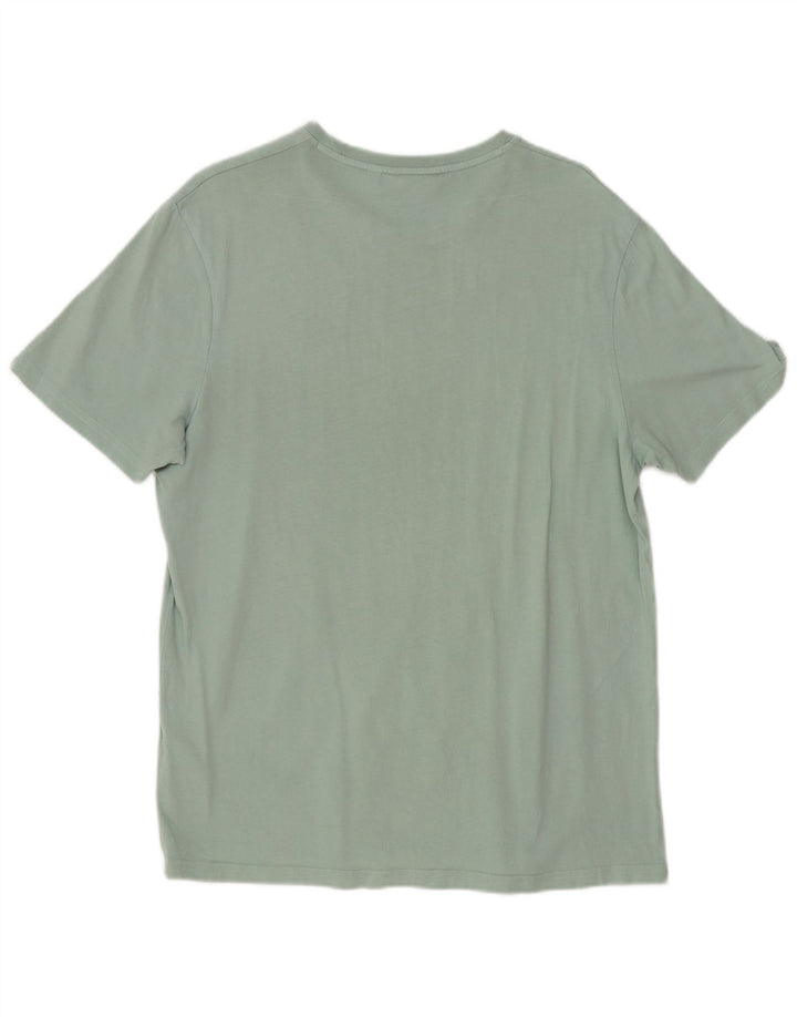Lyle & Scott - Camiseta para hombre, talla grande, color verde, algodón