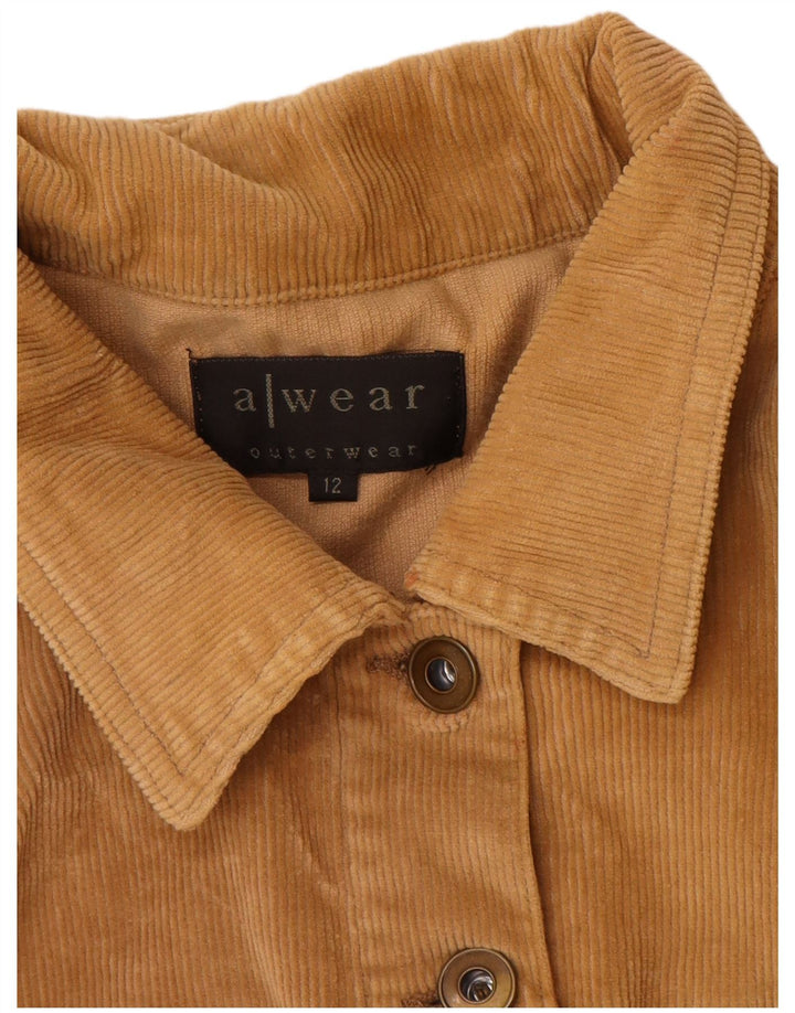 A Wear Chaqueta de pana para mujer UK 12 Algodón beige medio