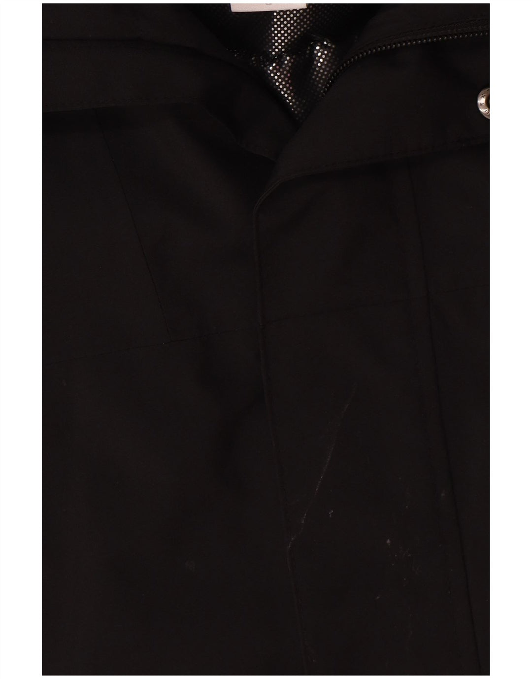 Columbia Chaqueta cortavientos con capucha para hombre UK 36 Small Poliéster negro