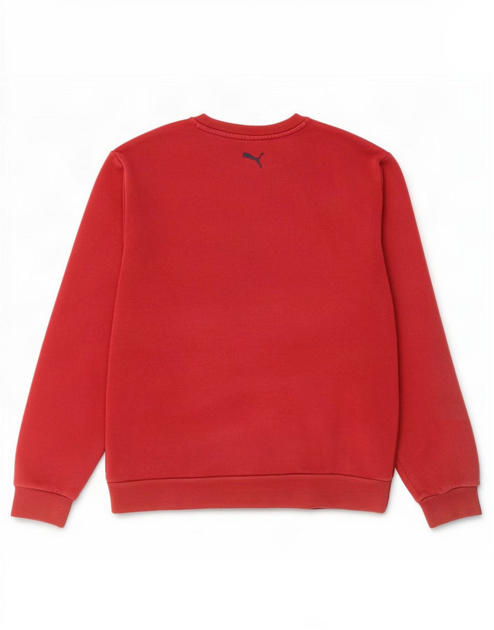 Puma Sudadera Gráfica para Hombre Jumper Large Rojo