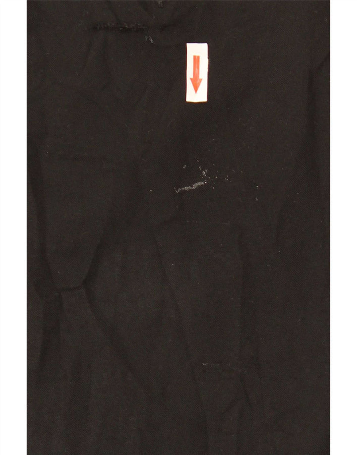 Marks & Spencer Pantalones de traje rectos a medida para hombre W40 L31 Negro