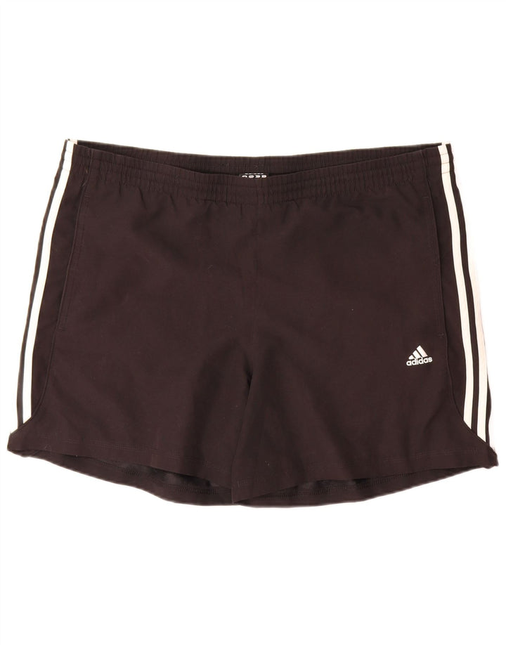 Adidas Mens Climalite Sport Shorts Grande Negro Poliéster