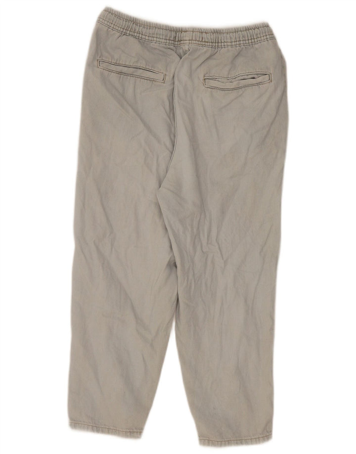 Zara Mujer Vaqueros Cropped Medio W31 L23 Azul