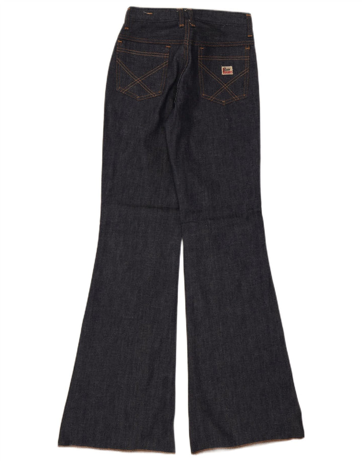 Vaqueros acampanados para mujer Roy Rogers W26 L32 Azul marino