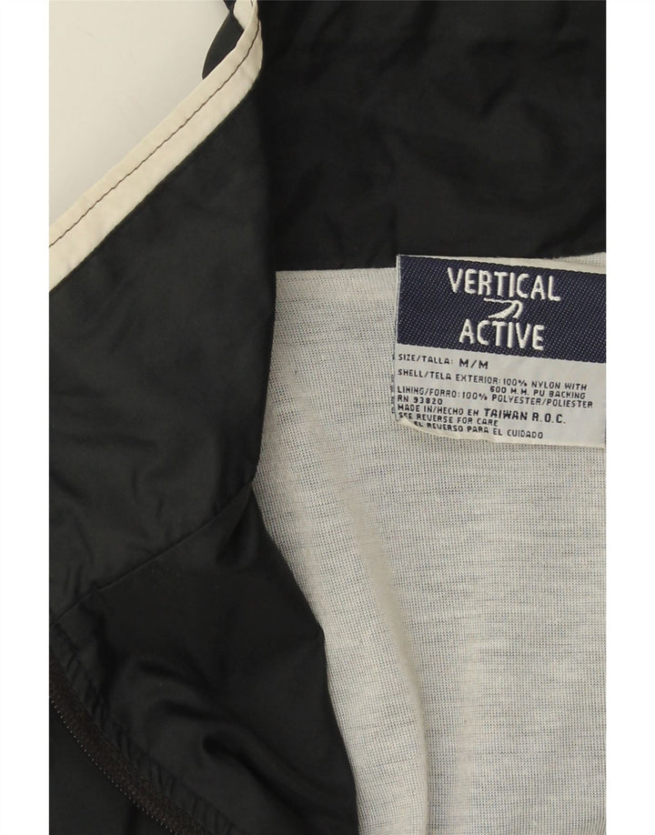 VERTICAL Chaqueta superior de chándal para hombre Nylon color block mediano negro
