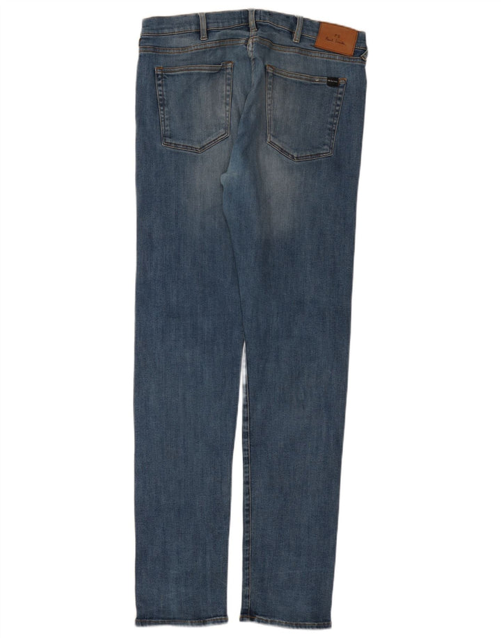 Vaqueros ajustados para hombre Paul Smith W34 L33 Algodón azul