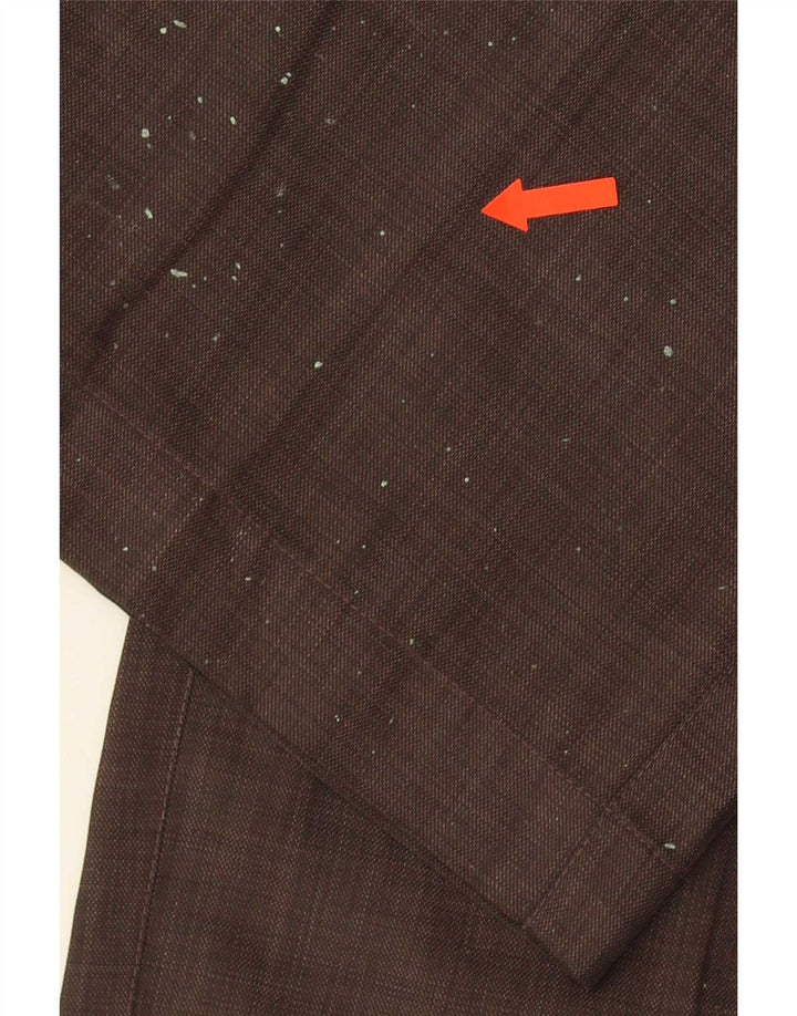 Champion Pantalones de traje rectos para hombre mediano W32 L30 marrón