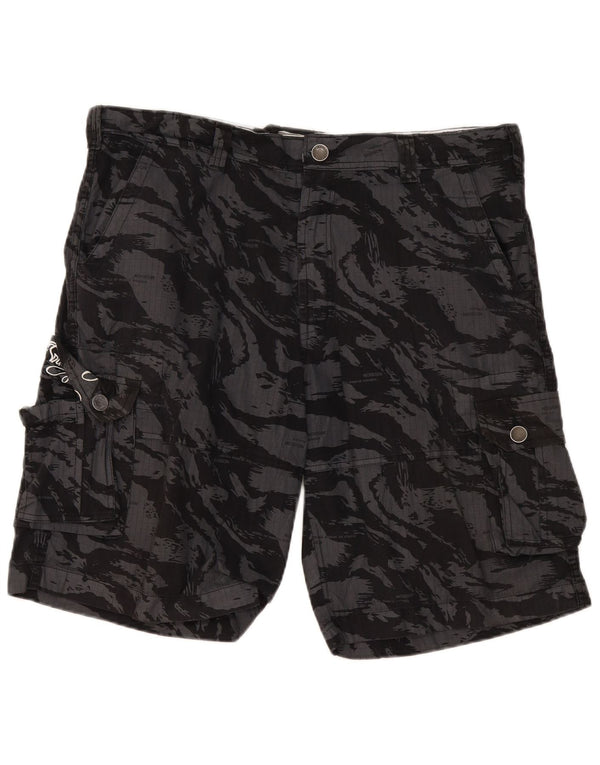 Billabong Shorts Cargo Gráficos Para Hombre W40 XL Camuflaje Gris