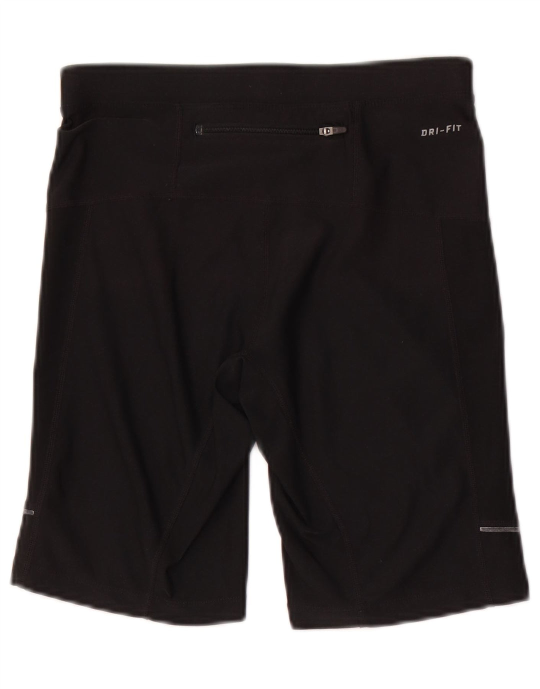 Nike Pantalones cortos deportivos Dri Fit para mujer UK 8 Small Poliéster negro