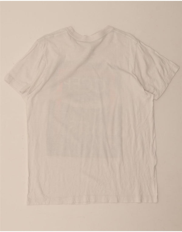 Nike - Camiseta gráfica para hombre, talla grande, color blanco
