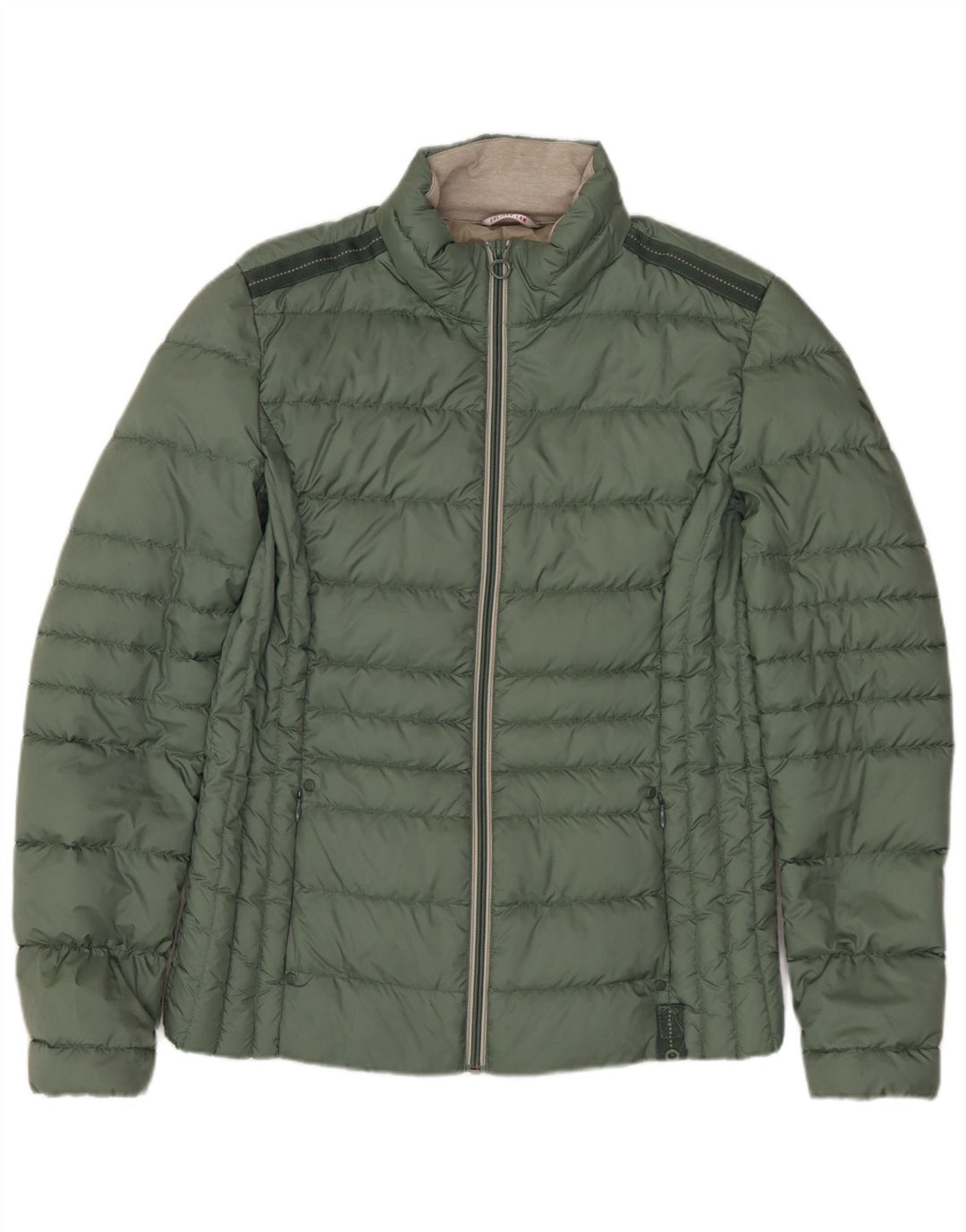 S.Oliver Chaqueta acolchada para mujer UK 42 Poliéster verde medio