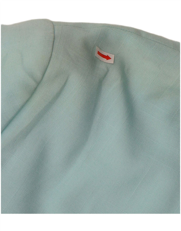 VIVIENNE LAURENCE Chaqueta tipo blazer de 5 botones para mujer UK 40 Azul medio