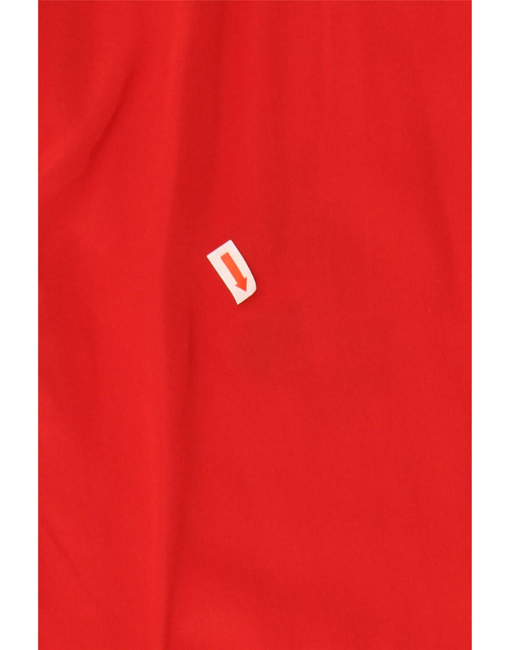 Blusa camisera VINTAGE para mujer IT 44 Rojo medio