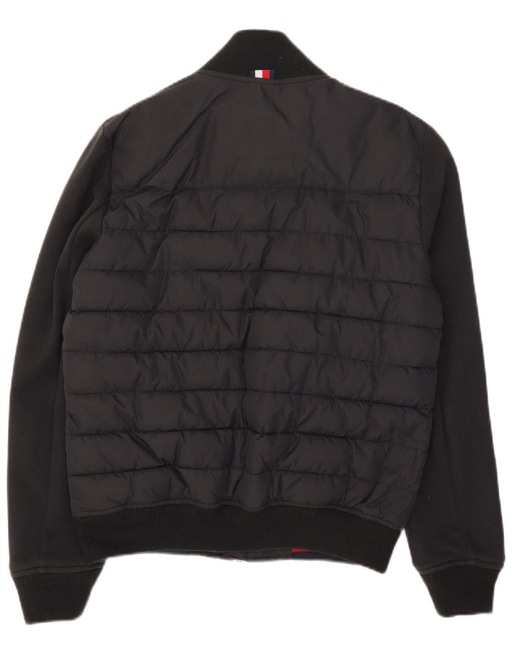 Tommy Hilfiger Chaqueta Bomber Acolchada para Hombre UK 36 Small Black