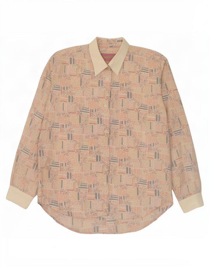 HANAITI Camisa Mujer UK 40 Mediana Multicolor Patchwork Poliéster