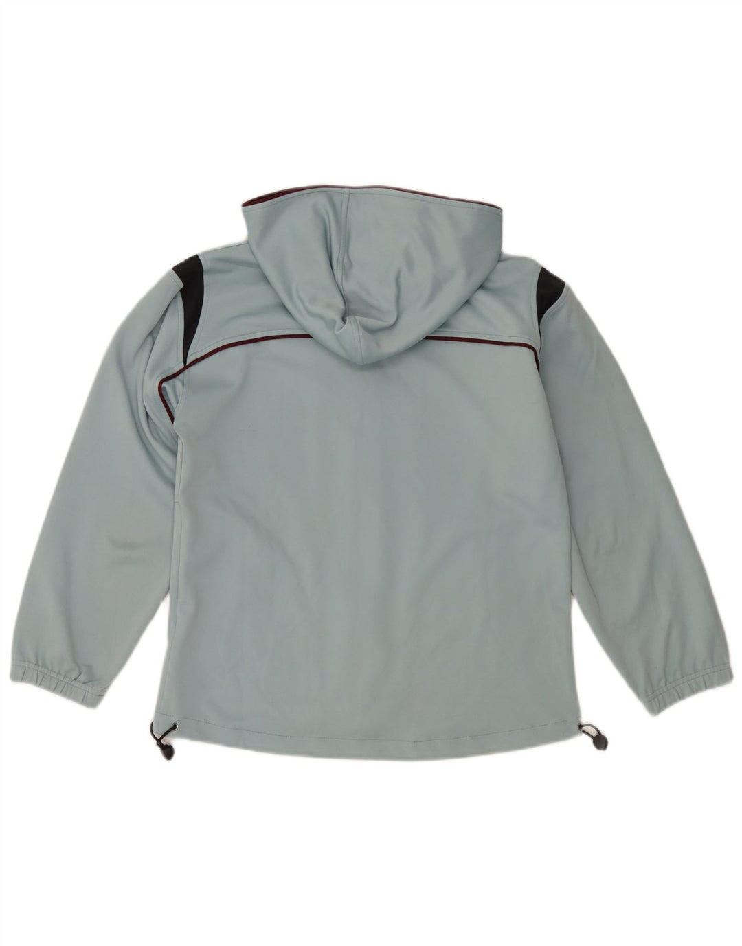 Asics - Chaqueta de chándal con capucha para hombre, color azul pequeño, poliéster