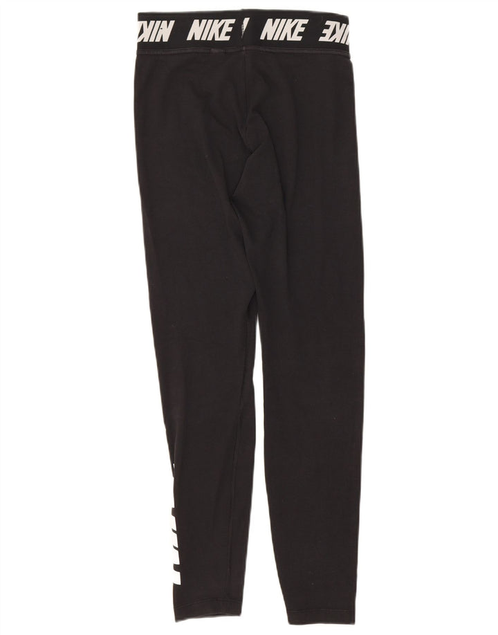 Nike Leggings gráficos para mujer UK 8 Small Algodón negro