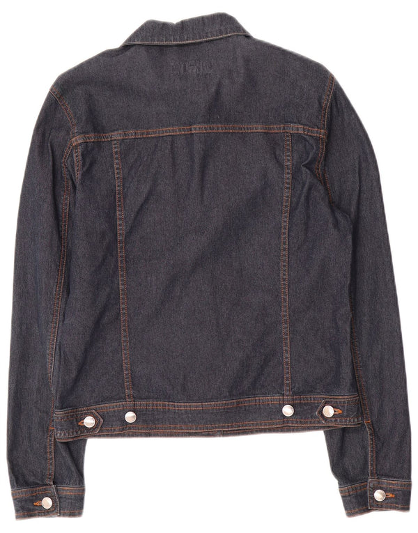 Escada Chaqueta Vaquera Mujer IT 36 XS Azul Marino Algodón