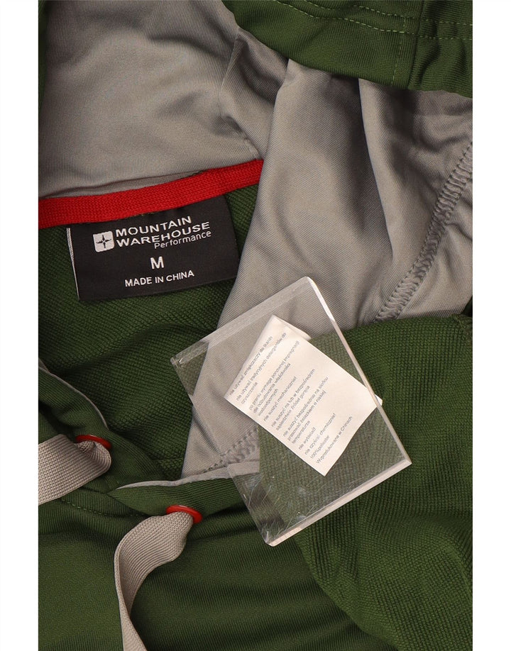 MOUNTAIN WAREHOUSE Jersey con capucha para hombre Poliéster verde medio