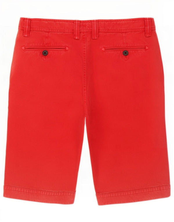Pantalones cortos chinos para hombre Fat Face Large W34 Algodón rojo